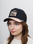 Бейсболка GOORIN BROTHERS арт. 101-1826 (черный / персиковый)